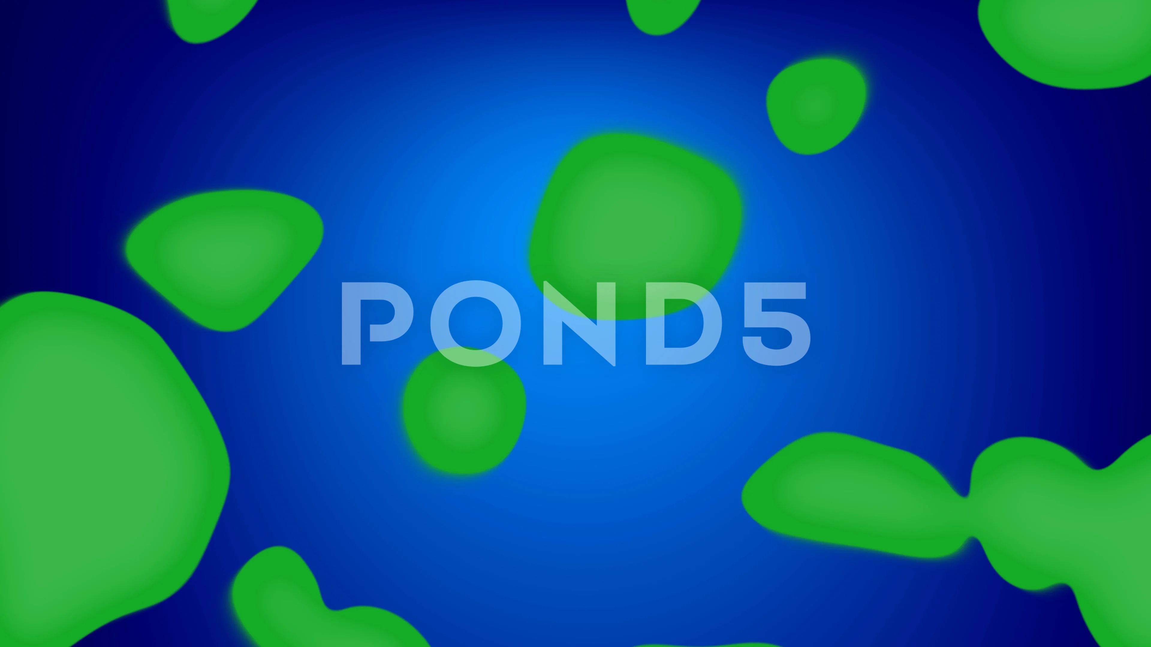 Lava Lamp Animation Green and Blue | Stock Video | Pond5