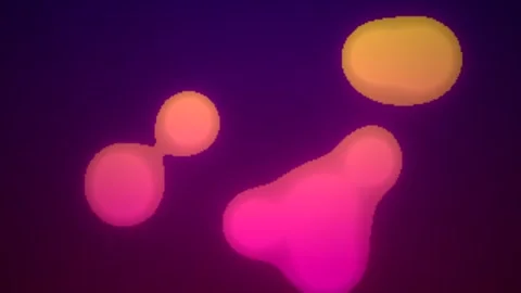 Lava Lamp Blobs Rising in Looping Motion Background 스톡 동영상 348301804