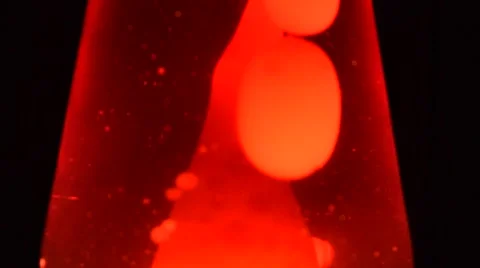 Lava Lamp close up Video stock 45425336