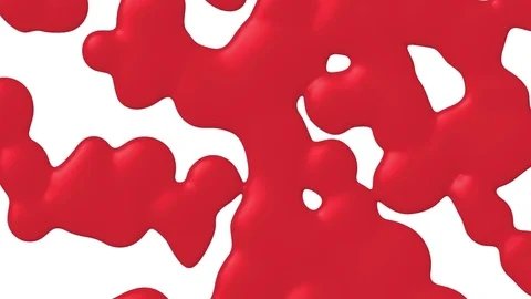 Lava lamp motion background red Stock-Footage 76025551