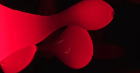 Lava Lamp Red 4K  Stock Footage 71007840