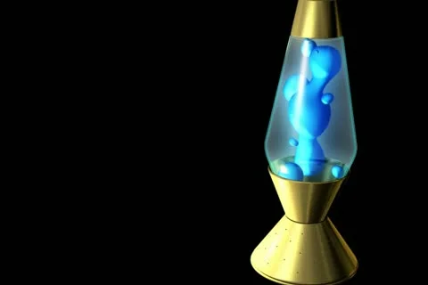 Lava Lamp Transition Stock Footage 10870587