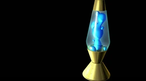 Lava Lamp Transition HD Video stock 10870472