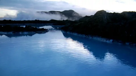 Lava Pool 1 Stock Footage 490360