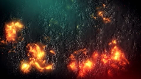 Lava RED 4K Loopable Background Stock Footage 122996458