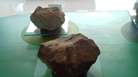 Lava Rocks from Volcano Eruption Stock Footage 32371063