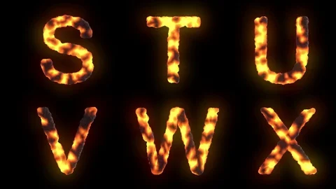 Lava text Stock Footage 75929597