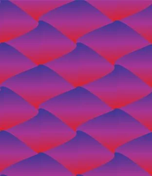 Lava Waves. Polygons background. Hexagons, figures ornament. Simple shapes Stock Illustration