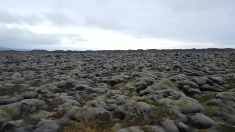 Lava_field Video stock 313273759