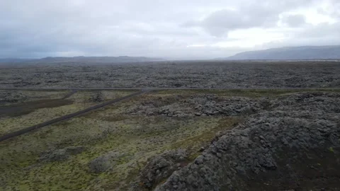 Lava_field Video stock 313273913