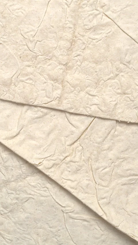 Lavash, Armenian flatbread.  Table spin. Vertical video. Stock Footage 284559718