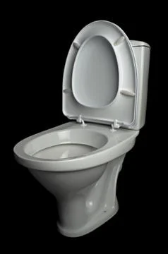 Lavatory pan Foto stock