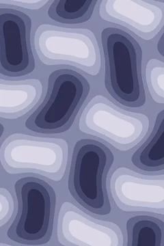 A lavender abstract background displays rounded pale and deep violet forms .. Иллюстрация
