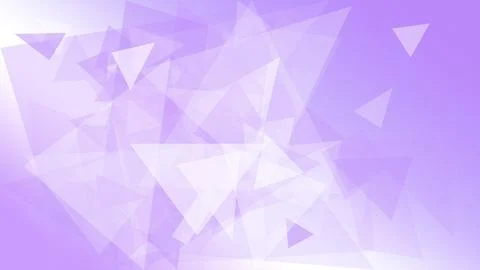 Lavender abstract geometric triangles create a soft, futuristic background,.. Stock Illustration