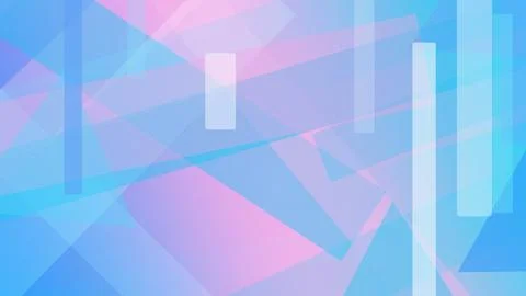 A lavender and blue abstract polygon backdrop with translucent vertical lin.. 스톡 일러스트