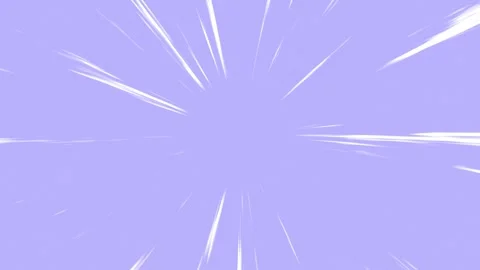 Lavender Anime Speed Lines Background Animation for Action Effects 스톡 동영상 312356971