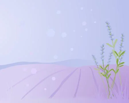 Lavender background Stock Illustration