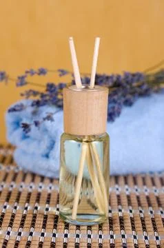 Lavender cosmetic Foto stock
