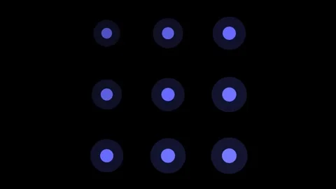 Lavender Dots Loading Screen Loop Stock Footage 341362588