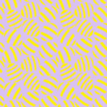 Lavender Easter Egg Seamless Pattern Background Stock Illustration