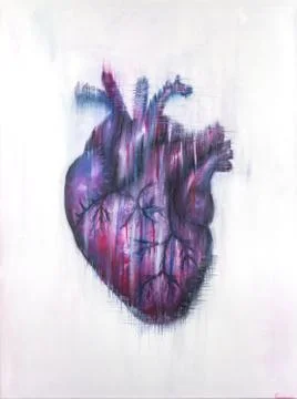 Lavender Heart Stock Illustration