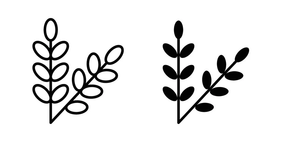 Lavender icon vector design. EPS10 Stock Illustration