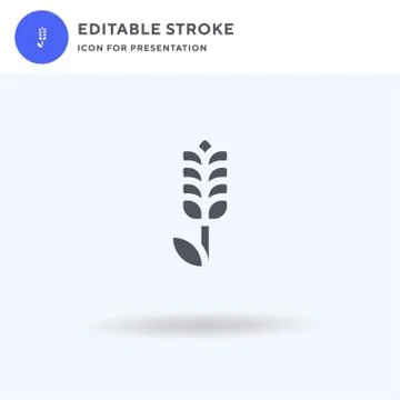 Lavender icon vector, filled flat sign, solid pictogram isolated on white, logo Stock-Illustration