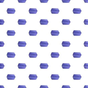 Lavender macaron patterns repeating creating sweet dessert background 스톡 일러스트
