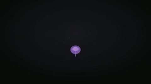 Lavender mushroom spores for forest magic visuals. Organic nature motion Stock Footage 342622867
