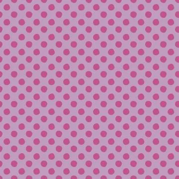 Lavender polka dots seamless vector pattern Stock Illustration