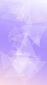 Lavender purple low-poly triangles create a smooth abstract texture with ge.. Illustrazione stock