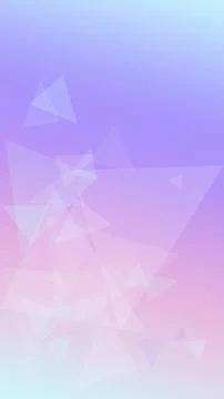 Lavender purple polygon arrow shapes fade across a smooth gradient, creatin.. Stock Illustration