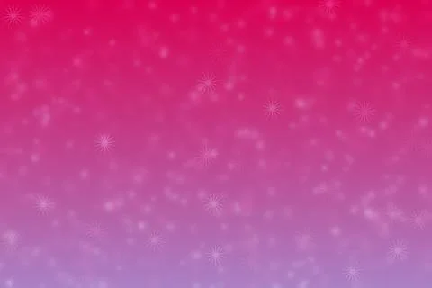 Lavender to raspberry abstract defocused background with star shape bokeh spo Stock Illustration