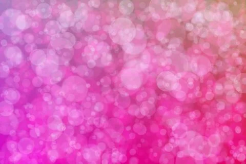 Lavender to raspberry abstract defocused background, circle shape bokeh patte Illustrazione stock