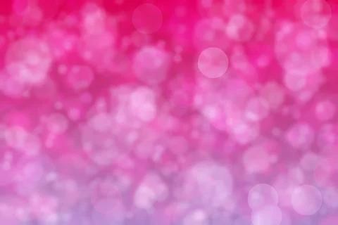 Lavender to raspberry abstract defocused background with circle shape bokeh s Stock Illustration