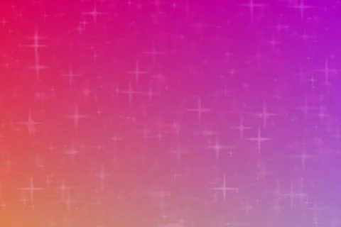 Lavender to raspberry abstract defocused background, star shape bokeh pattern Stock Illustration