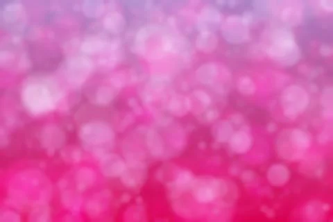 Lavender to raspberry abstract defocused background, circle shape bokeh patte Stock Illustration