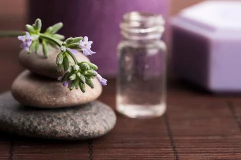Lavender spa Stock Photos