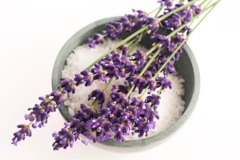 Lavender spa Stock Photos