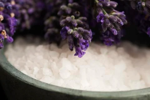 Lavender spa Stock Photos