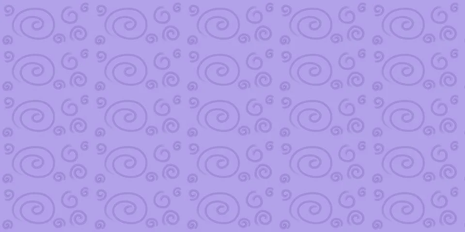 Lavender Spiral Circle Repeat Pattern Stock Illustration