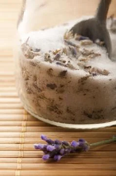 Lavender Sugar Stock Photos
