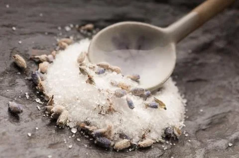 Lavender Sugar Stock Photos