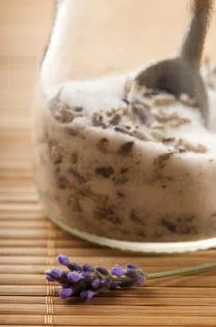 Lavender Sugar Stock Photos