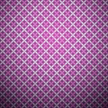 Lavender vector seamless pattern (with square swatch) Stock Illustration