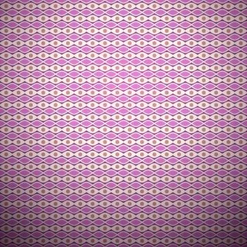 Lavender vector seamless pattern (with square swatch) 库存插图