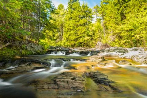 Laverty brook (long exposure) Stock Photos