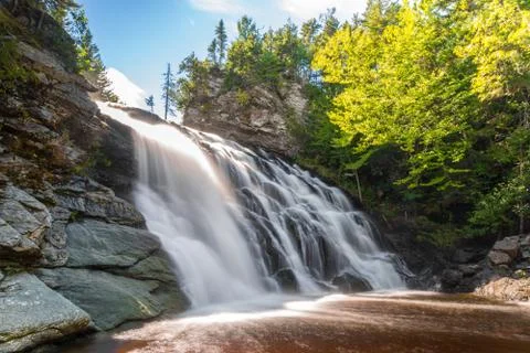 Laverty falls (long exposure) Stock Photos