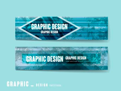 Lavish banner template Stock Illustration