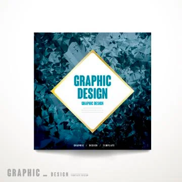 Lavish brochure template Stock Illustration